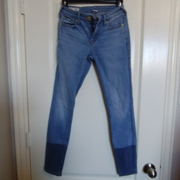 True Religion Jennie Curvy Skinny Shadow Hem Size 25 - Picture 1 of 16